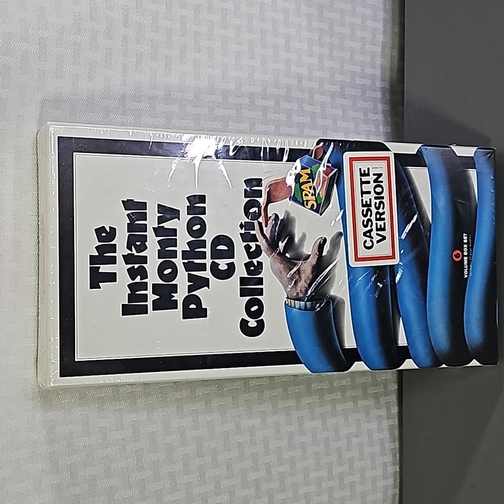The Instant Monty Python CD collection on Cassette New Sealed in plastic